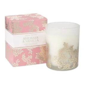 Rhubarb and Vanilla Scented Candle