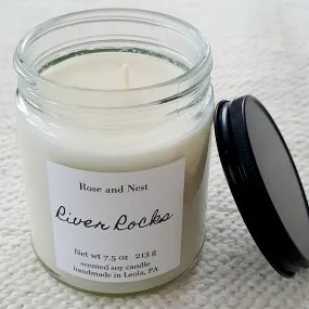 River Rocks Soy Candle RN-RR