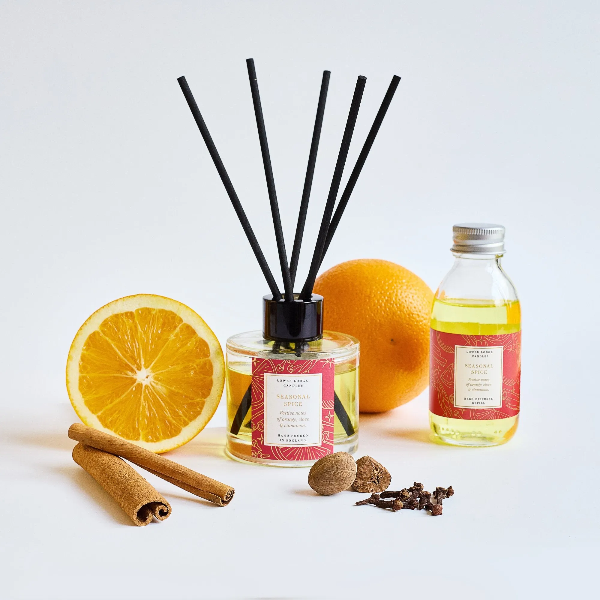 Seasonal Spice Scented Reed Diffuser Refill