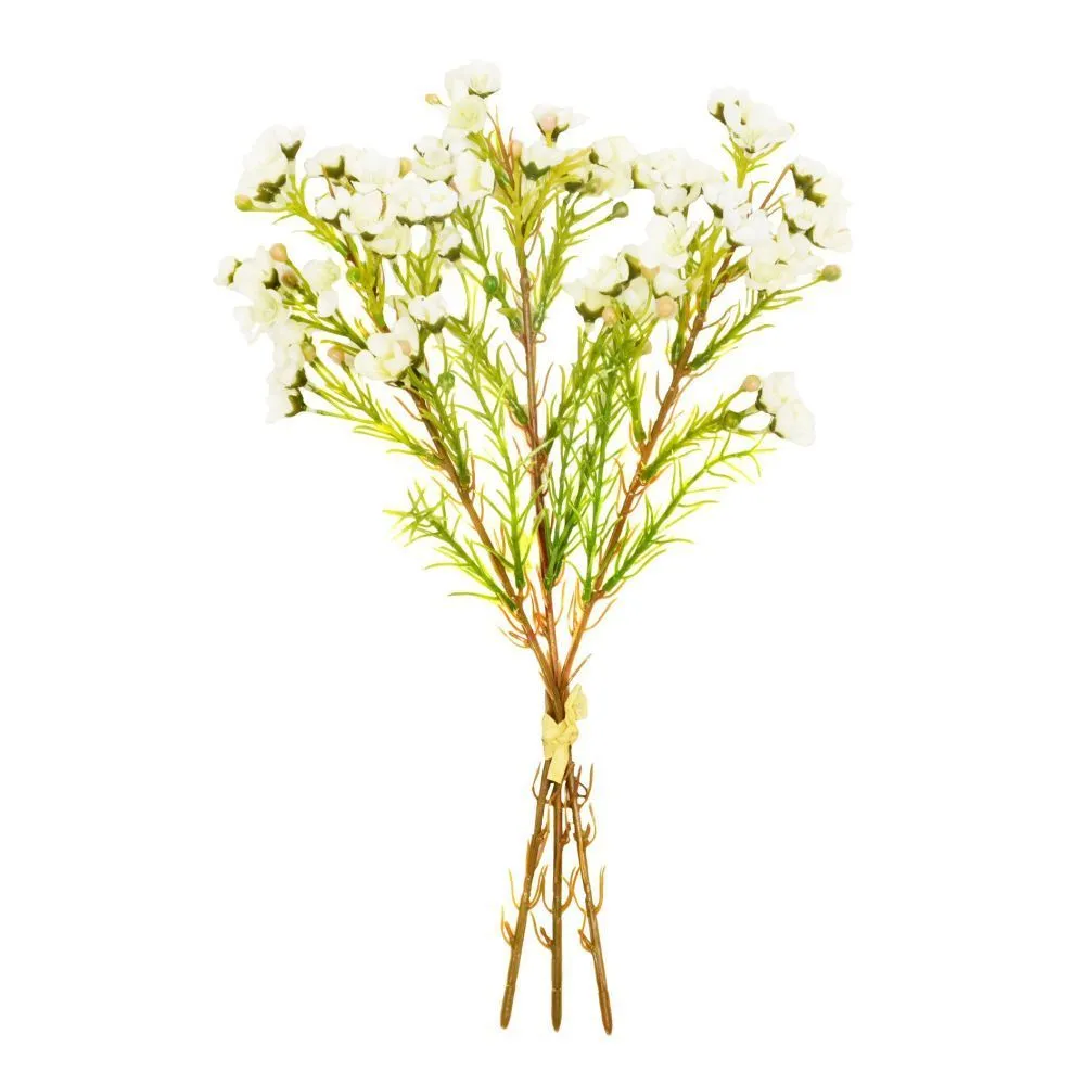 Sincere Floral 34cm Assorted Artificial Waxflower (Choice of 4)