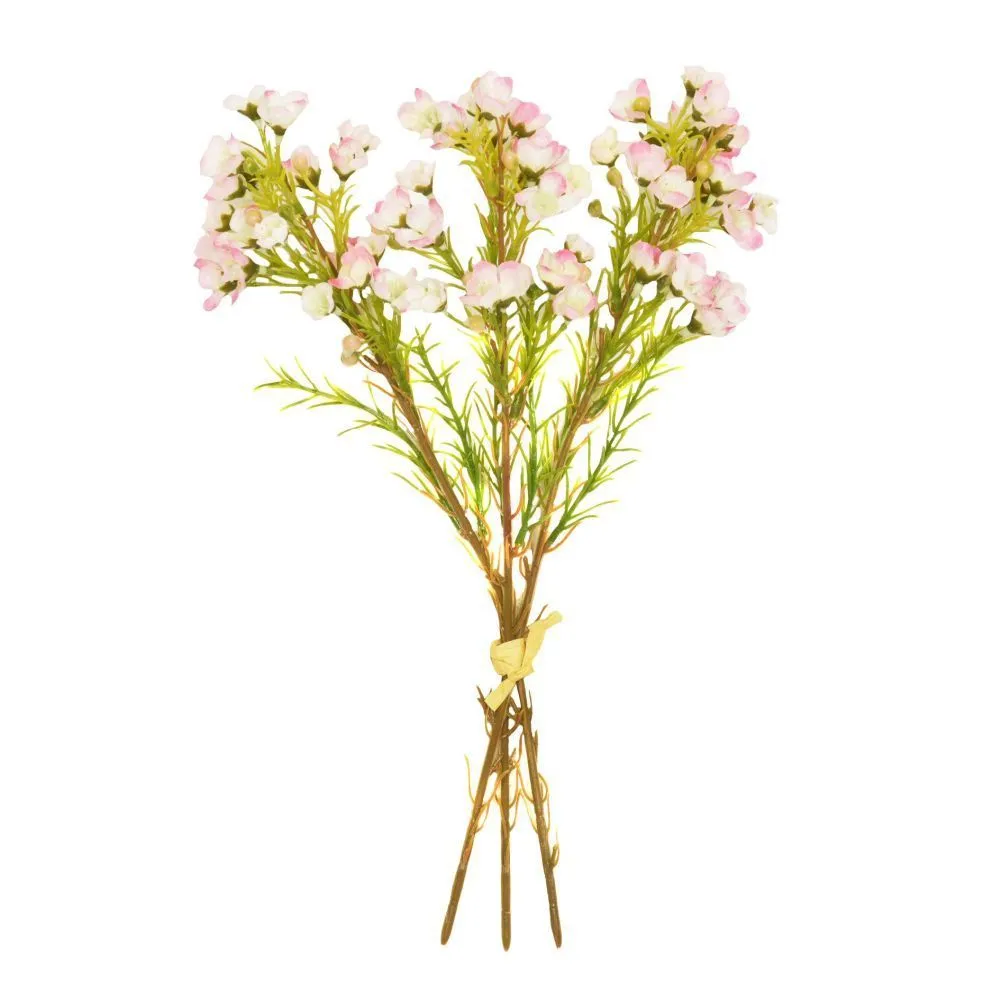 Sincere Floral 34cm Assorted Artificial Waxflower (Choice of 4)