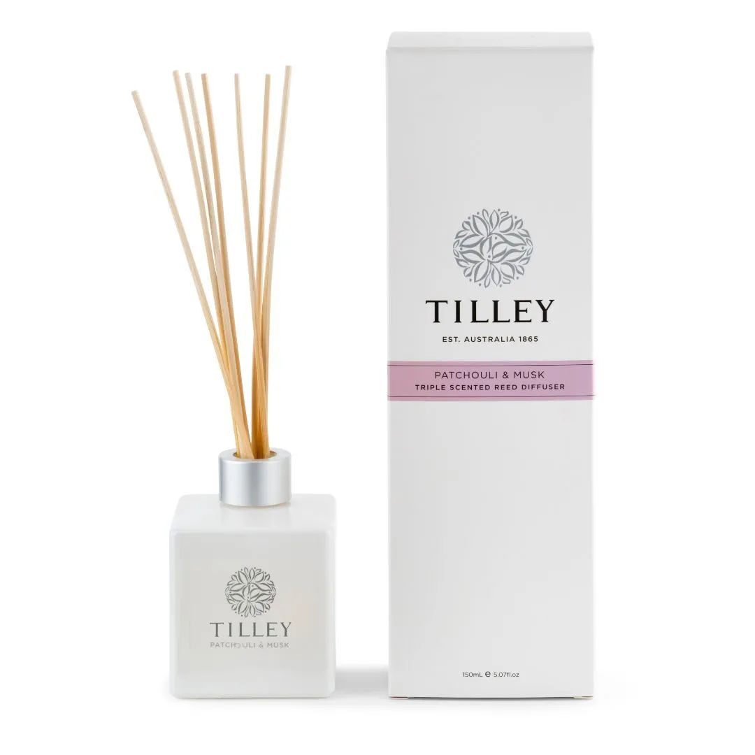 Tilley Reed Diffuser 150mL - Patchouli & Musk