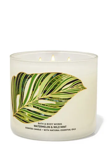 Watermelon & Wild Mint 3-Wick Candle