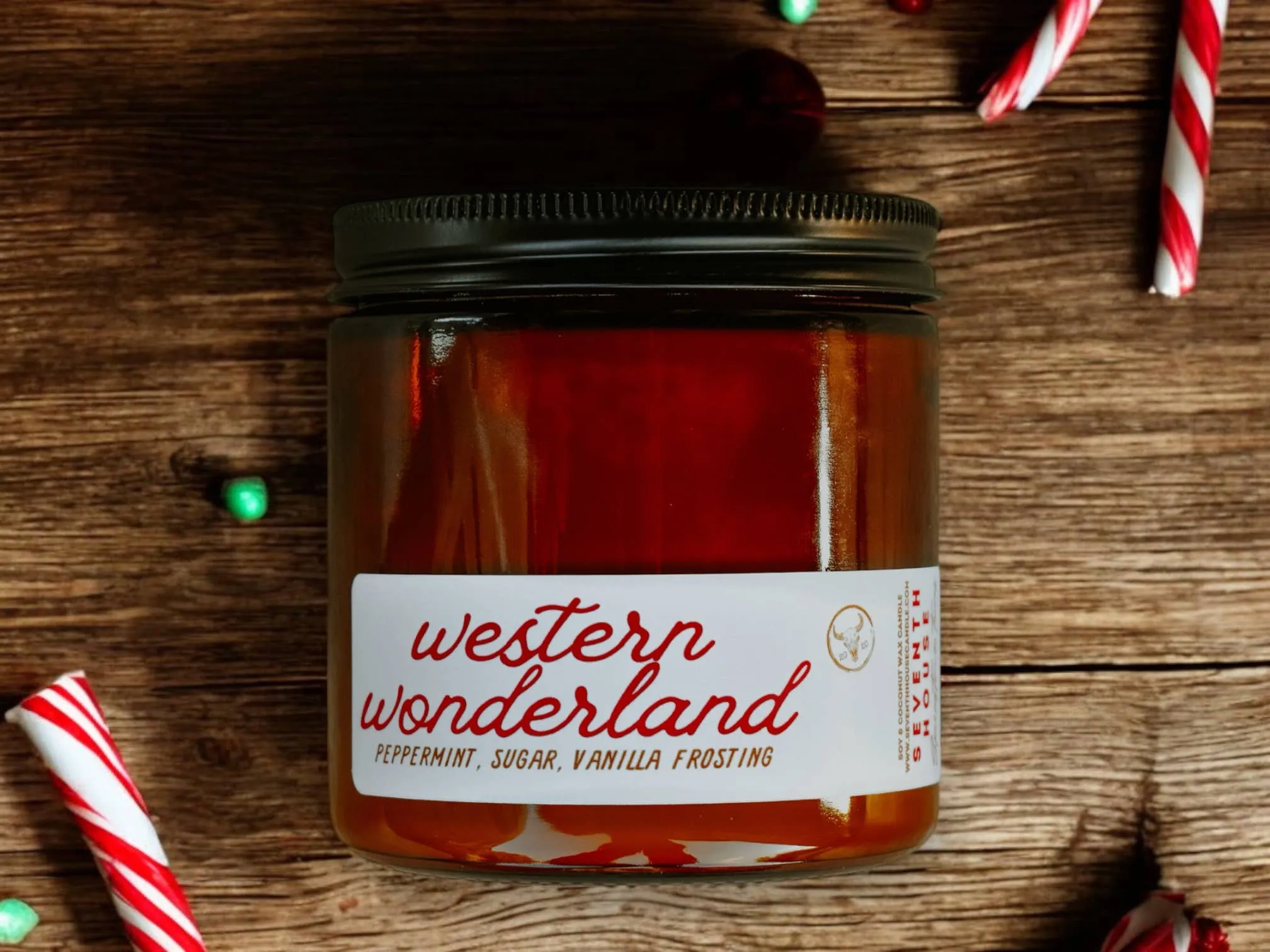 WESTERN WONDERLAND - Peppermint & Sugar Candle