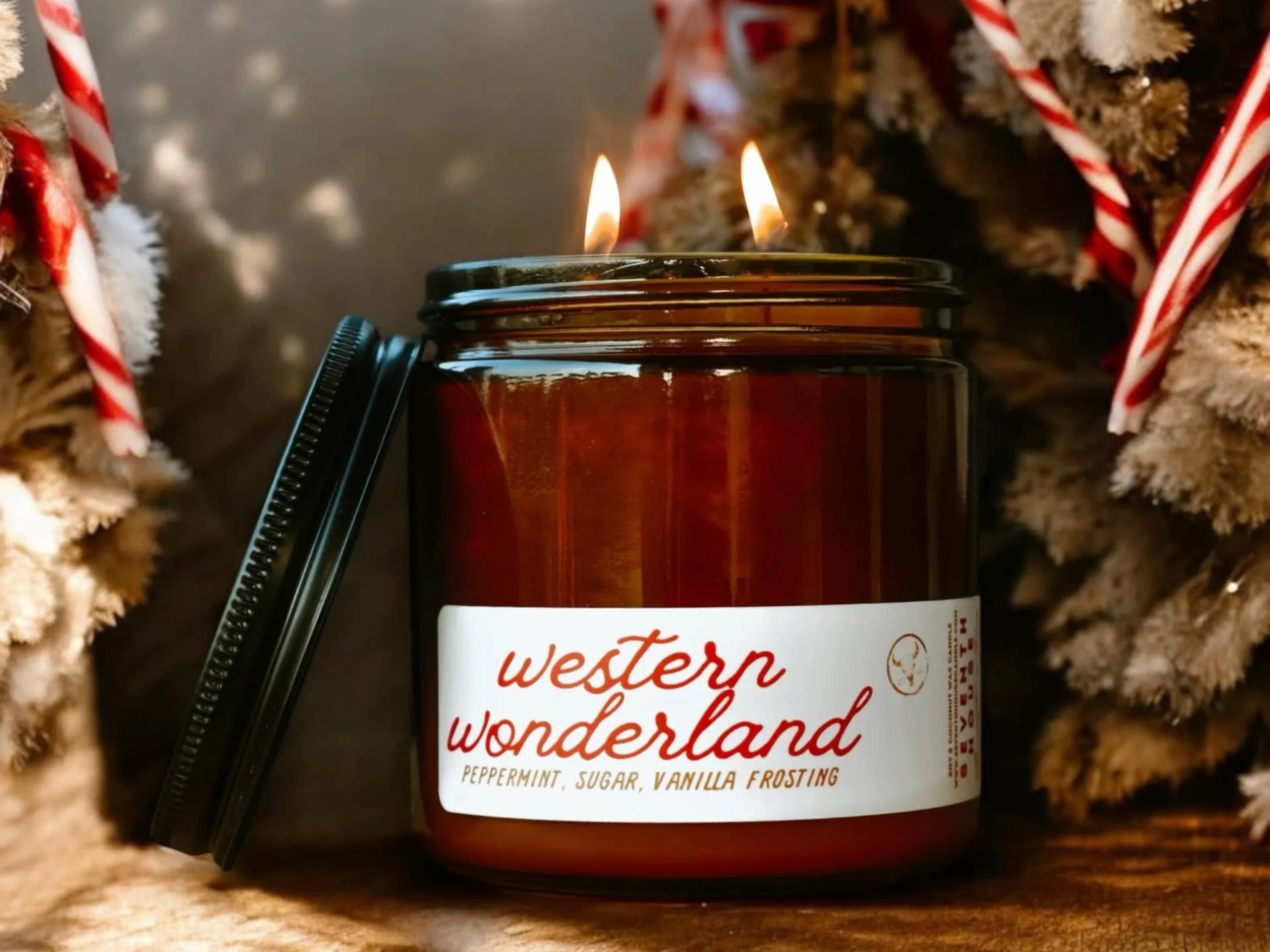 WESTERN WONDERLAND - Peppermint & Sugar Candle